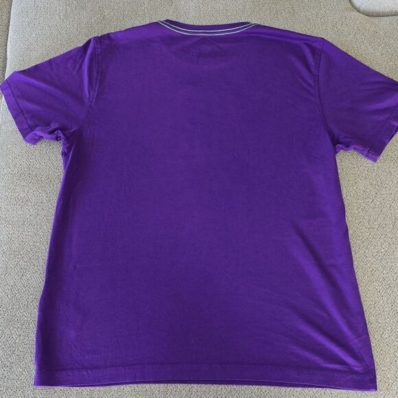 Psycho Bunny Vivid Violet Purple Dylan Gradient T-Shirt - Size 6 (Large) - Picture 3 of 11